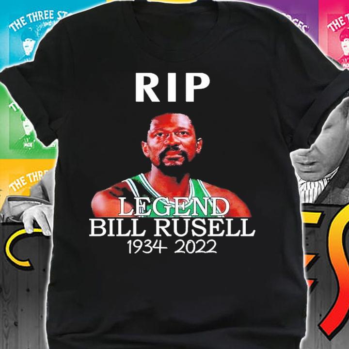 Rip Bill Russell Legend shirt t-shirt