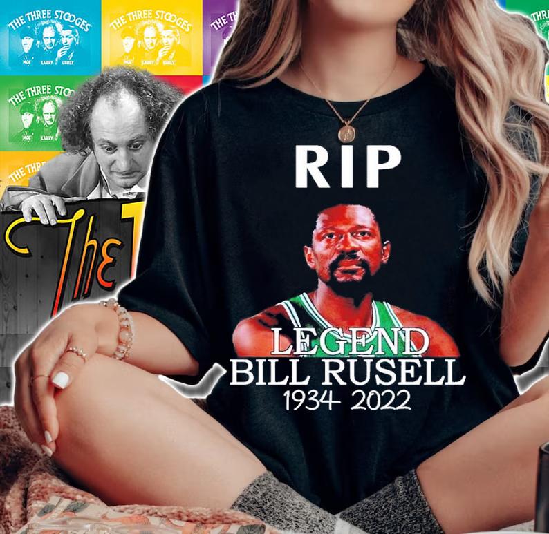 Rip Bill Russell Legend shirt t-shirt