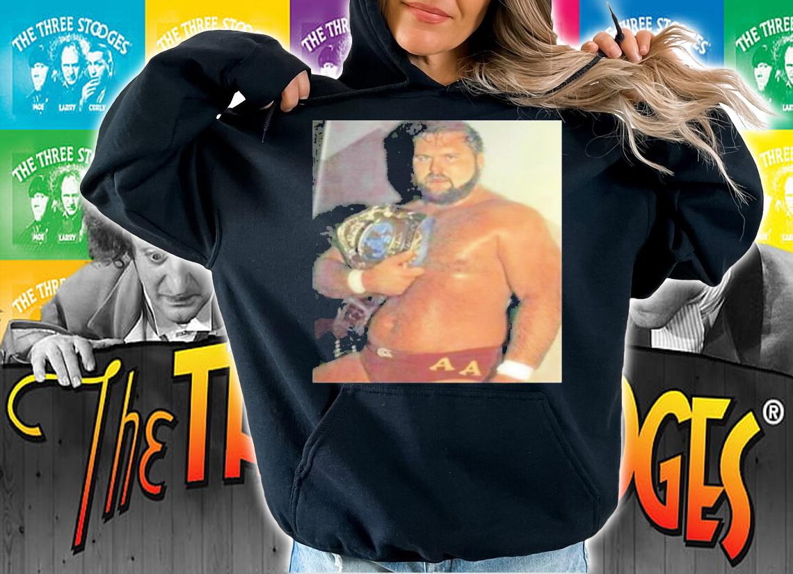 80s Rasslin The Enforcer Double A Shirt t-shirt