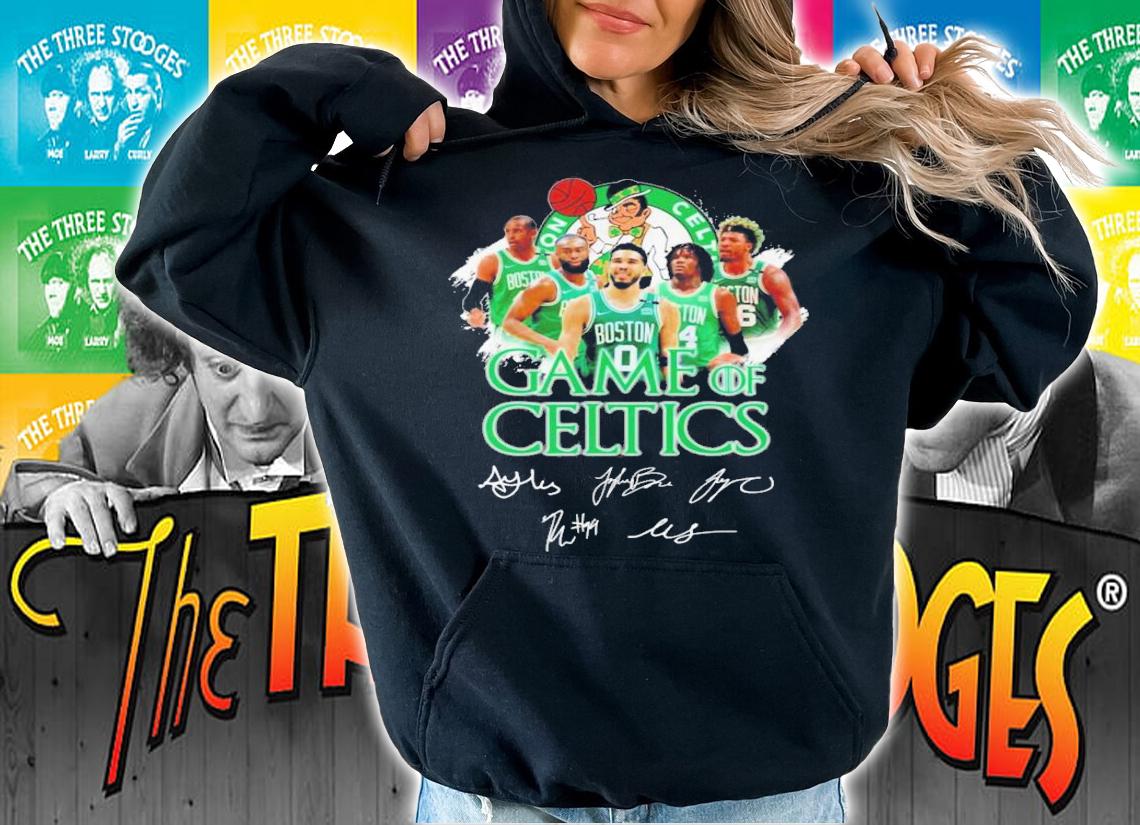 Boston Celtics Game Of Celtics Signatures T-Shirt t-shirt
