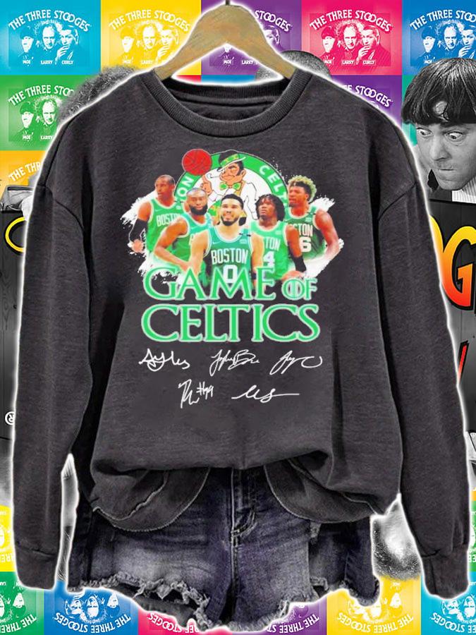 Boston Celtics Game Of Celtics Signatures T-Shirt t-shirt