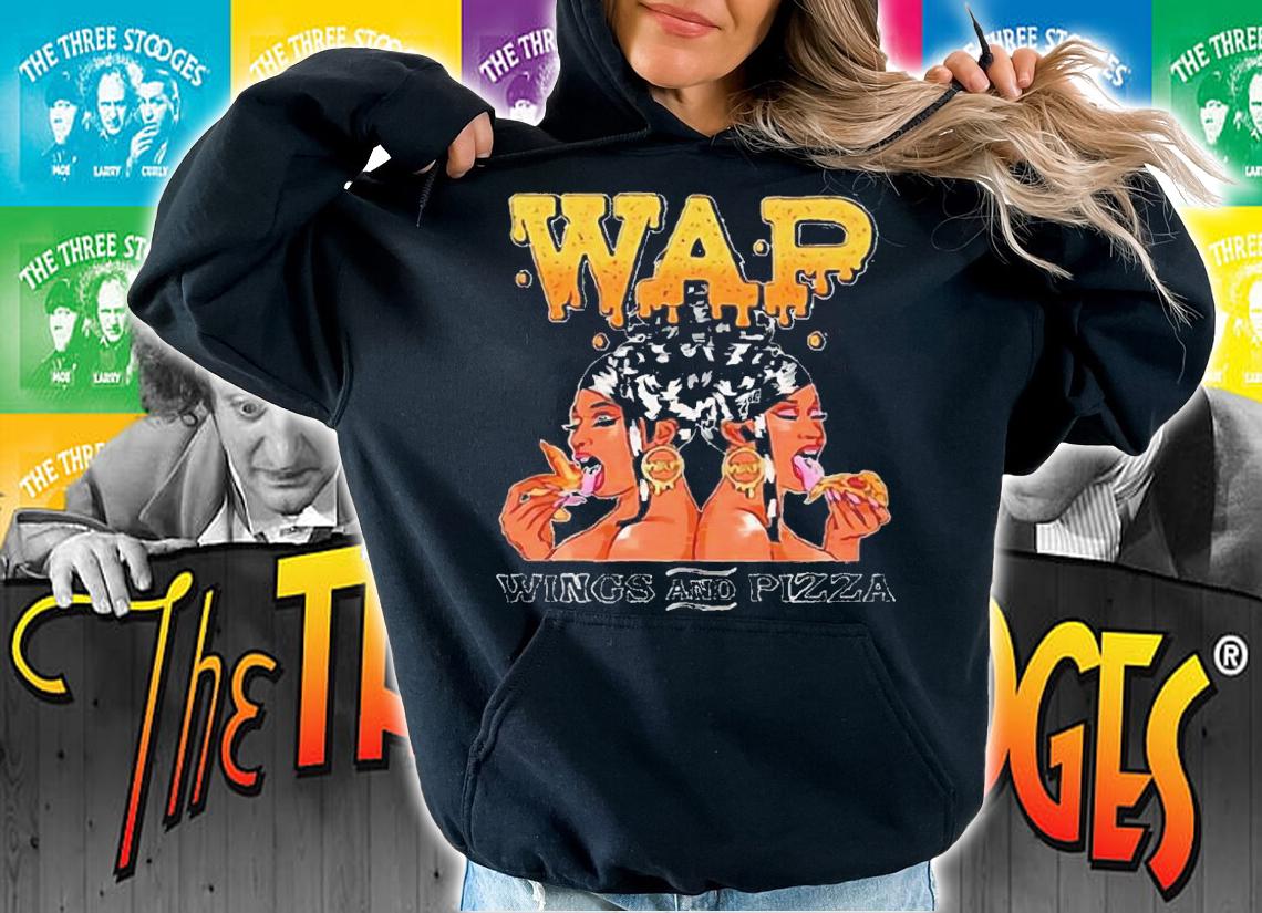 Cardi B Cardi B Wap Wings And Pizza Shirt t-shirt