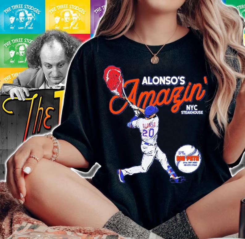 Pete Alonso NYC Steakhouse T-Shirt t-shirt woman shirt