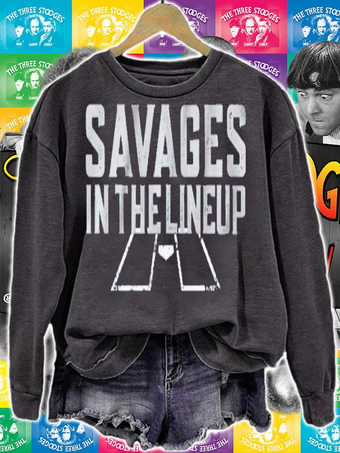 Savages In The Lineup shirt t-shirt
