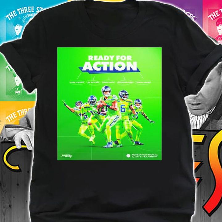 Seattle Seahawks Ready For Action Green In NFL Shirt t-shirt shirt