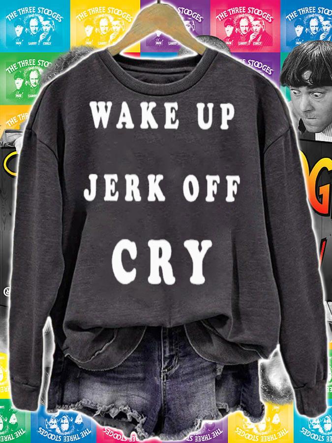 Shanghai Wake Up Jerk Off Cry Shirt t-shirt
