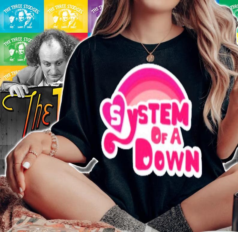 System of a Down X my little Pony shirt t-shirt woman shirt