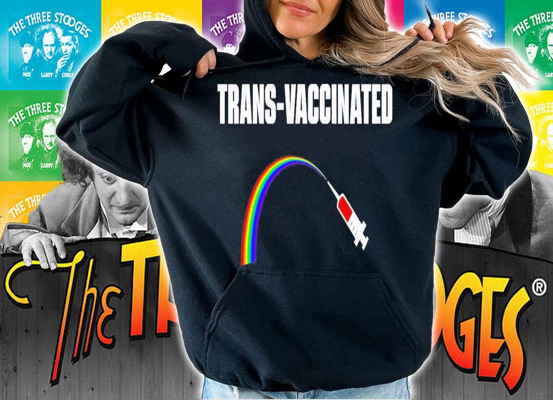 Trans-Vaccinated Rainbow T-Shirt t-shirt