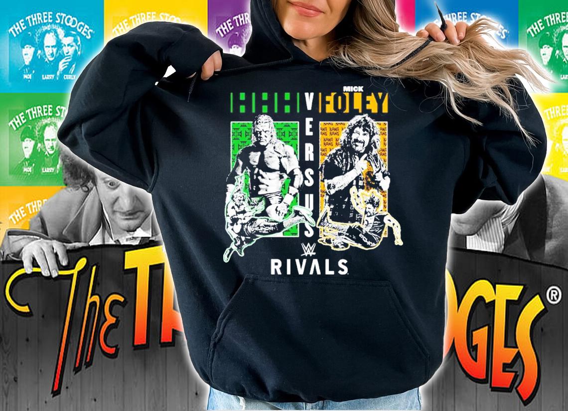 Triple H vs. Mick Foley Rivals shirt t-shirt hoodie