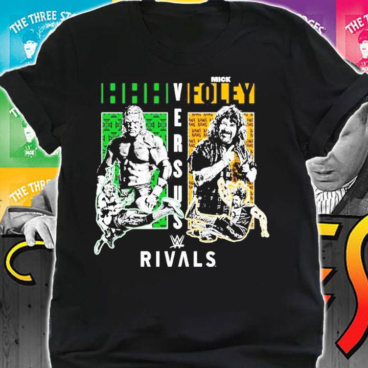 Triple H vs. Mick Foley Rivals shirt t-shirt shirt