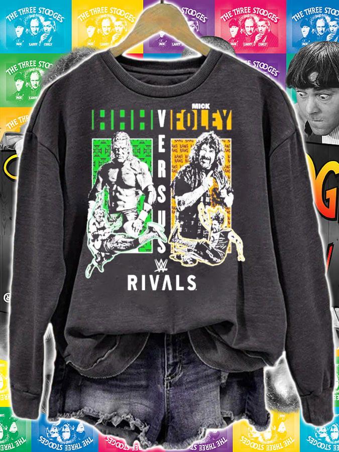 Triple H vs. Mick Foley Rivals shirt t-shirt sweatshirt
