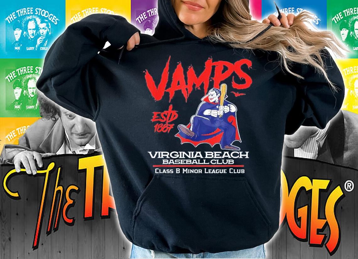Virginia Beach Vamps Minor League Retro Baseball Team shirt t-shirt
