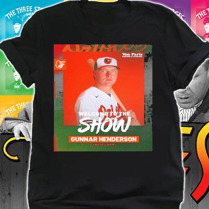Welcome To The Gunn Show Gunnar Henderson Baltimore Orioles Shirt t-shirt shirt