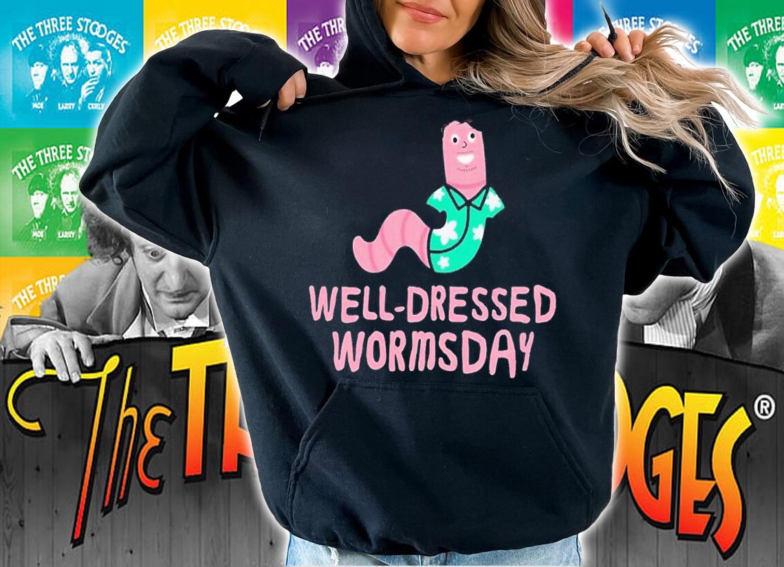 Well dressed wormsday shirt t-shirt