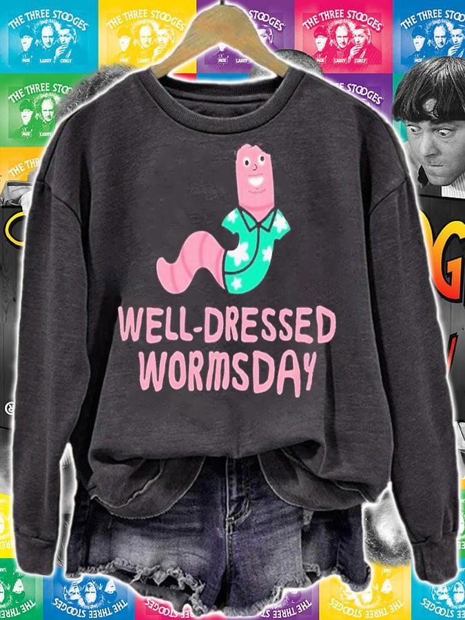 Well dressed wormsday shirt t-shirt