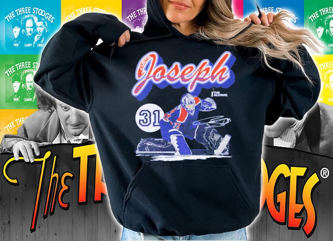 Curtis Joseph Edmonton Retro Script Hockey Signatures Shirt t-shirt