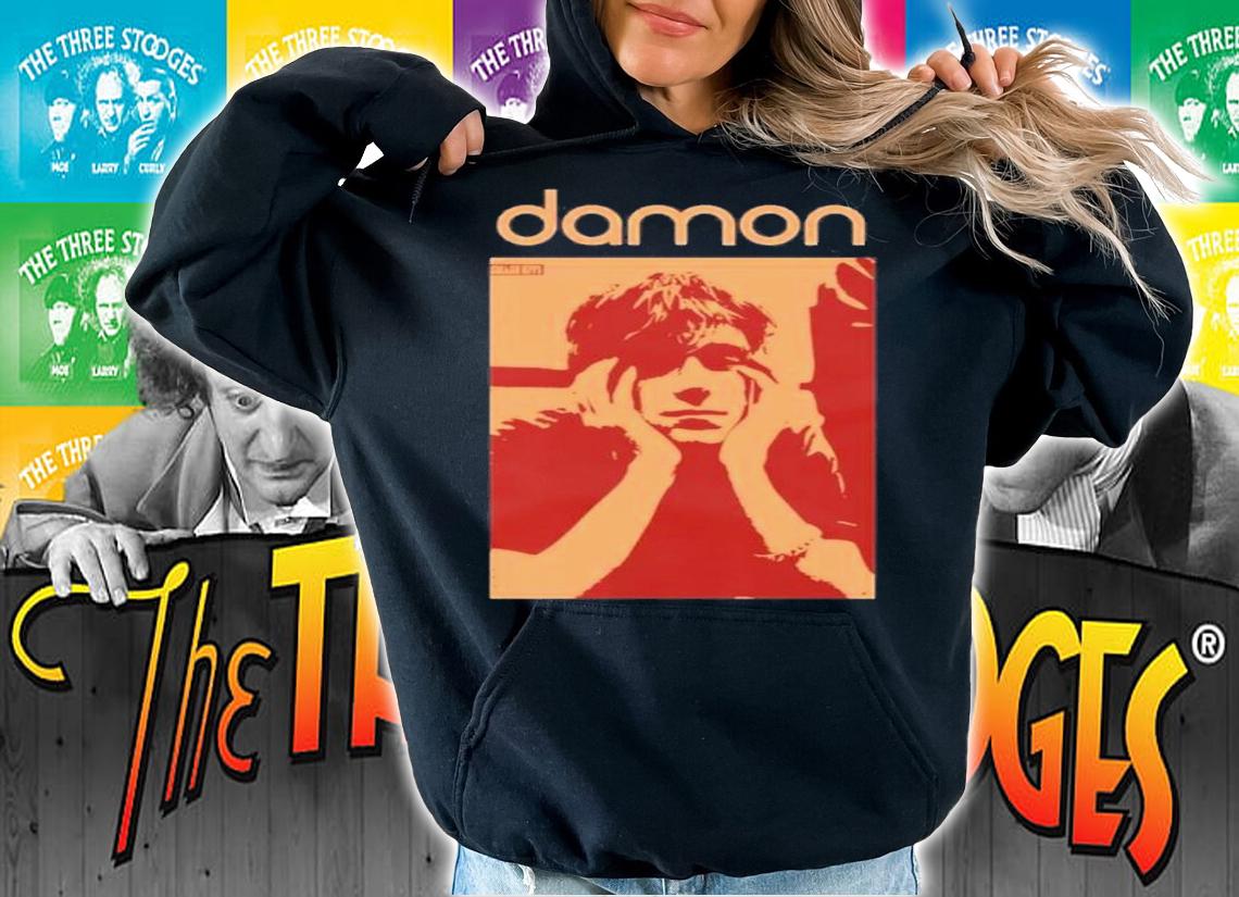 Damon Albarn Blur Band Two Tone Design T-Shirt t-shirt hoodie