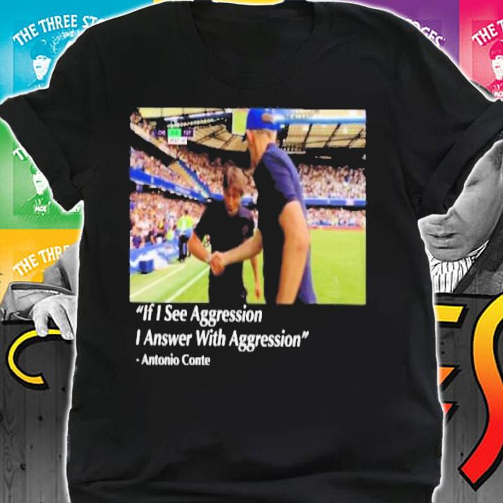 Dave Portnoy If I See Aggression I Answer With Aggression Shirt t-shirt
