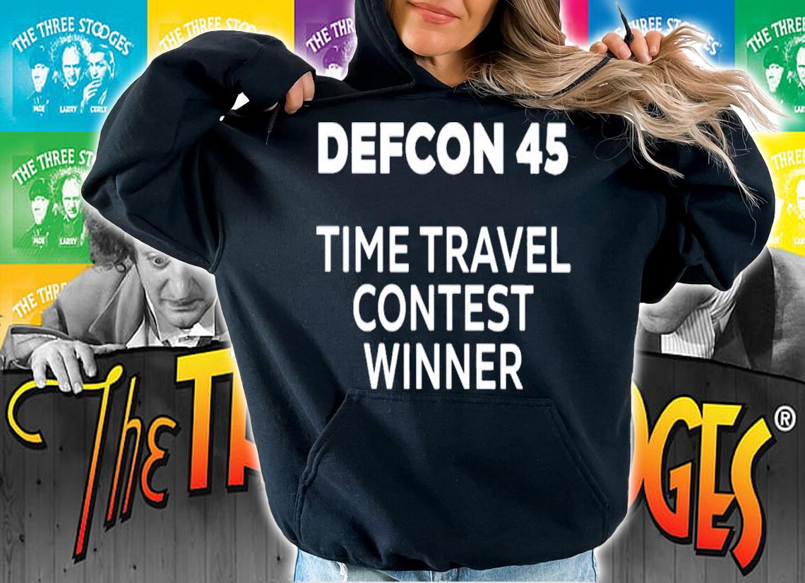 Defcon 45 Time Travel Contest Winner T-Shirt t-shirt