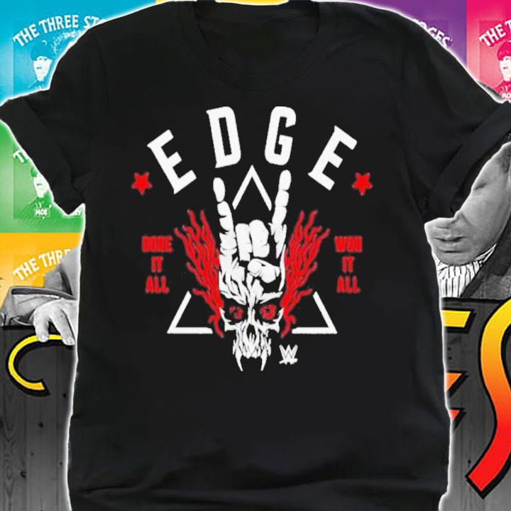 Edge Done It All Won It All Wht Shirt t-shirt