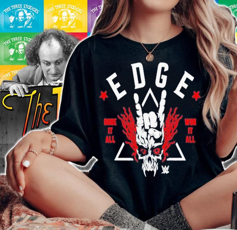 Edge Done It All Won It All Wht Shirt t-shirt
