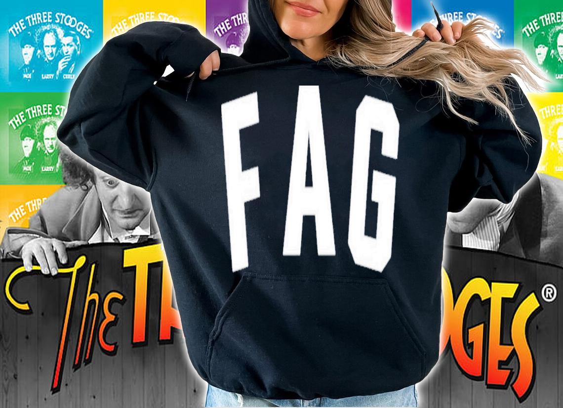Fag Don't Be Afraid To Exist Pride Month T-Shirt t-shirt hoodie