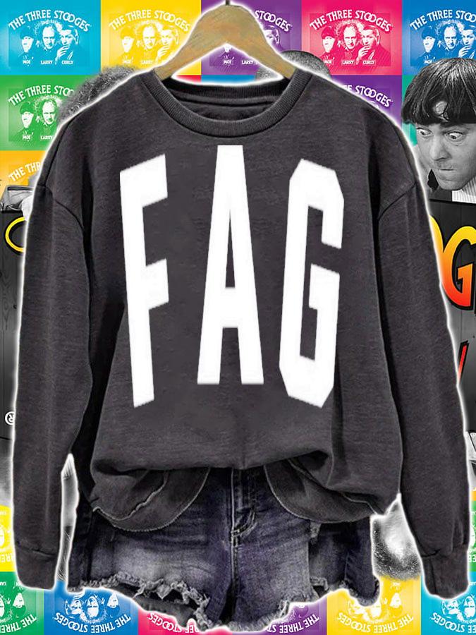 Fag Don't Be Afraid To Exist Pride Month T-Shirt t-shirt sweatshirt