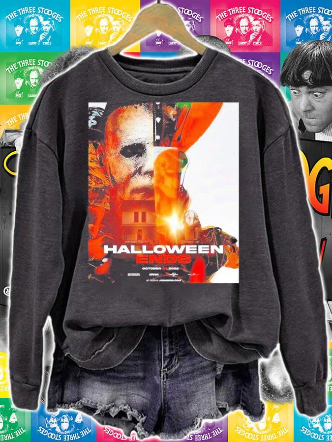 Halloween Ends Poster Michael Myers Horror Movie Shirt t-shirt