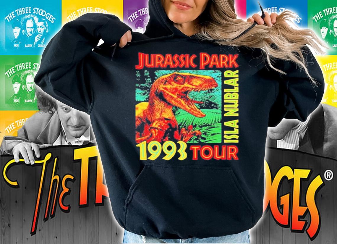 Jurassic Park 1993 Tour Isla Nublar shirt t-shirt