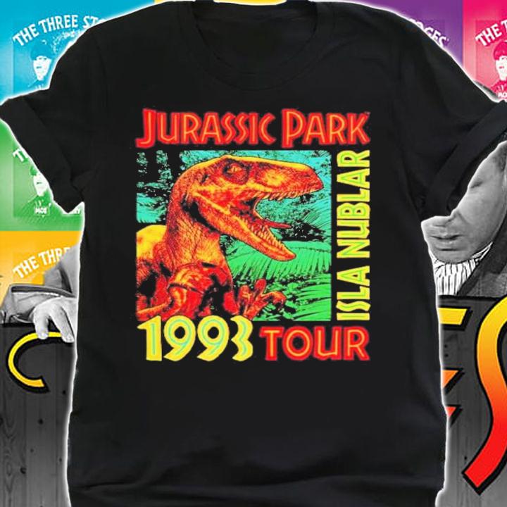 Jurassic Park 1993 Tour Isla Nublar shirt t-shirt