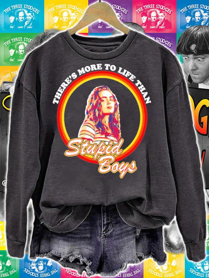 Max There's More To Life Than Stupid Boys Stranger Things Shirt t-shirt sweatshirt