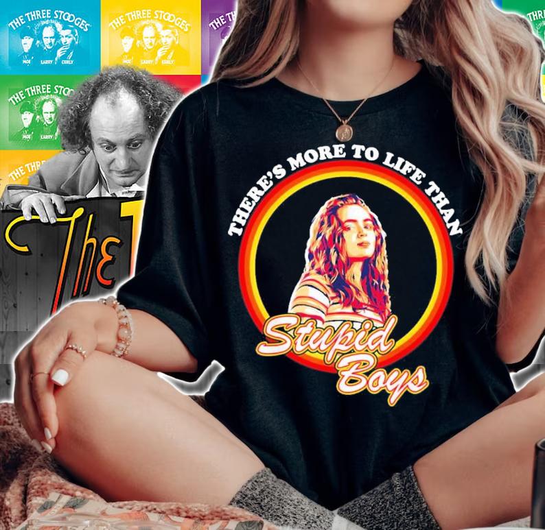 Max There's More To Life Than Stupid Boys Stranger Things Shirt t-shirt woman shirt