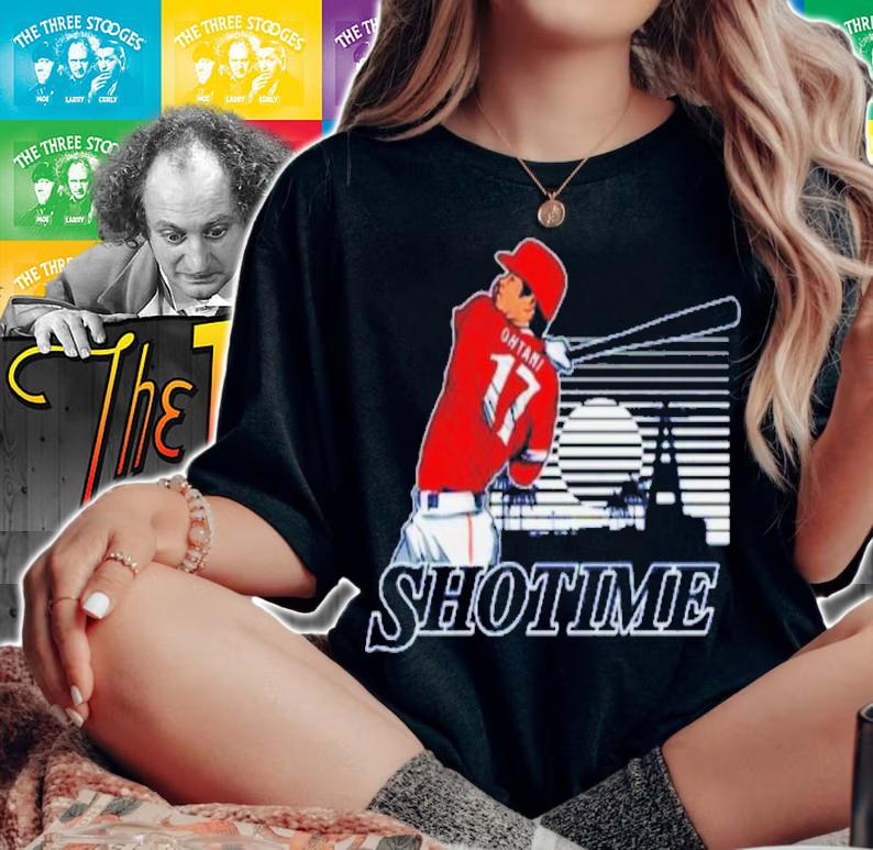 MLB Los Angeles Angels Shohei Ohtani Showtime Shirt t-shirt woman shirt