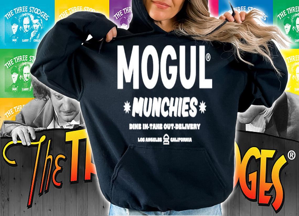 Mogul Munchies Dine In Take Out Delivery Los Angeles California Shirt t-shirt