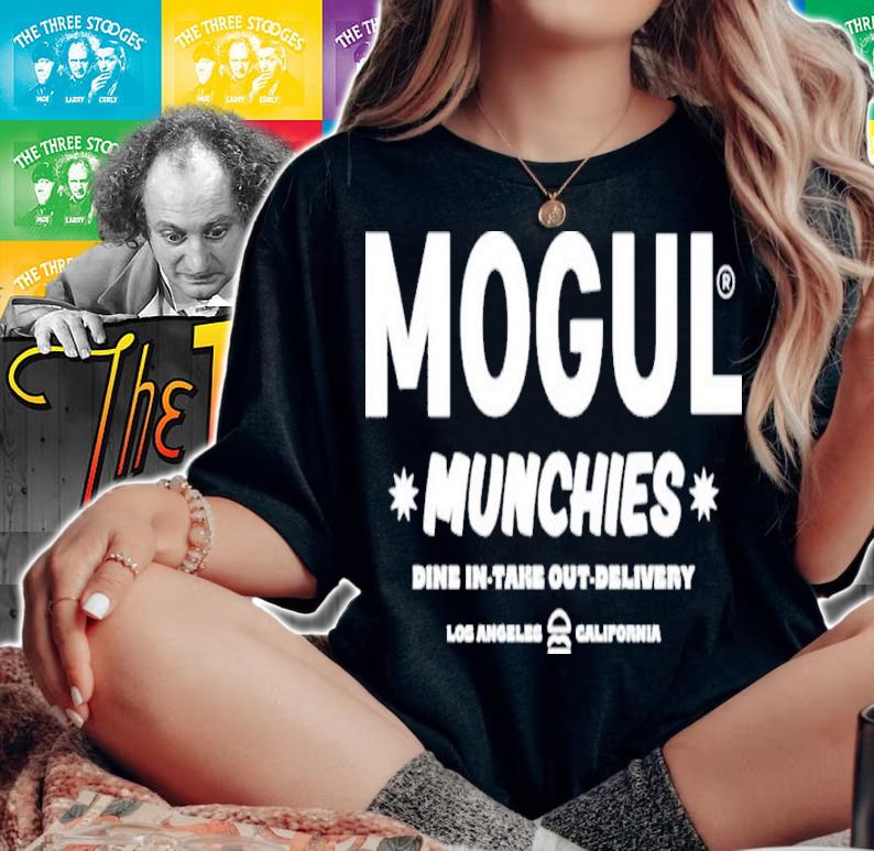 Mogul Munchies Dine In Take Out Delivery Los Angeles California Shirt t-shirt