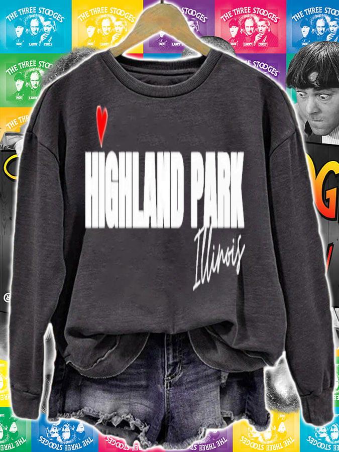 Pray For Highland Park T-Shirt t-shirt sweatshirt