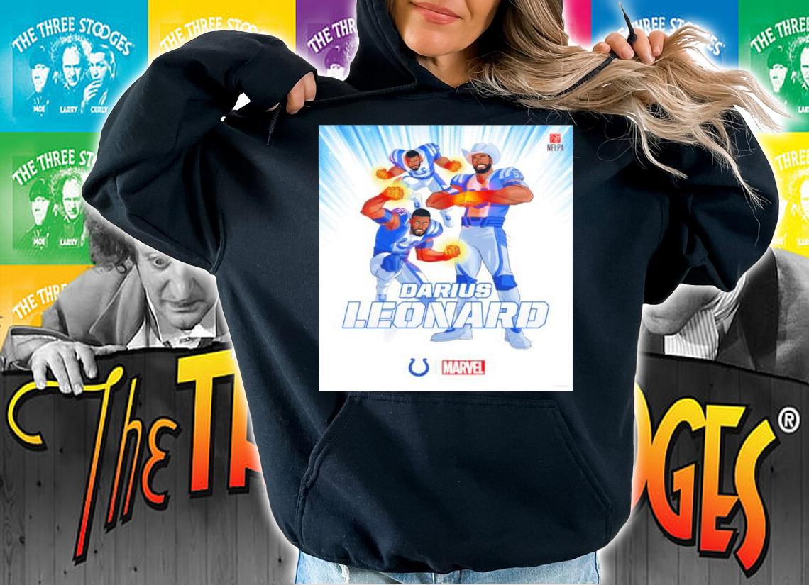 NFL Darius Leonard Indianapolis Colts X Marvel Shirt t-shirt