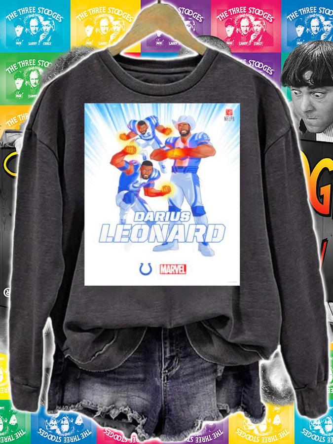 NFL Darius Leonard Indianapolis Colts X Marvel Shirt t-shirt