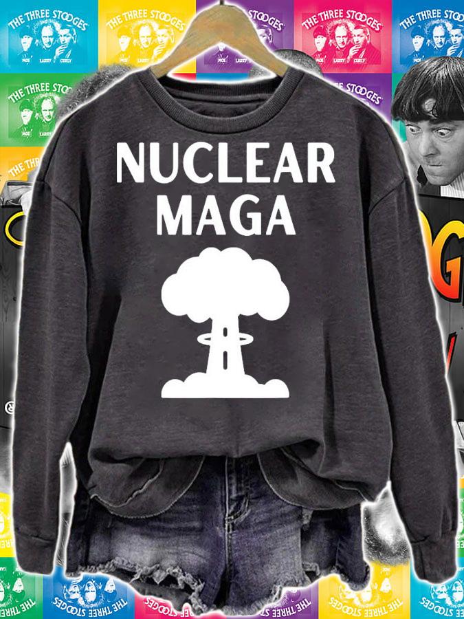 Nuclear Maga Pro Trump 2024 Election Political T-Shirt t-shirt