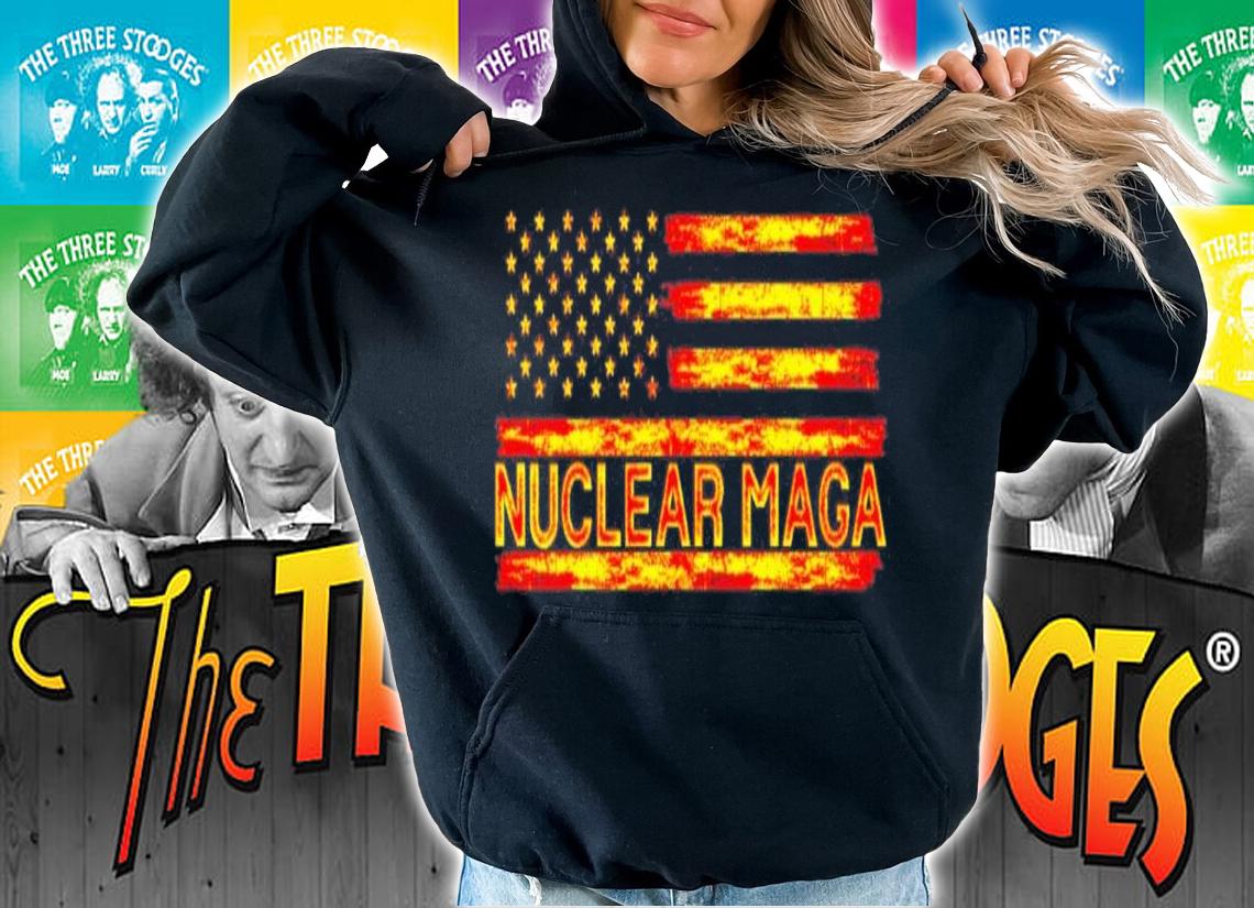 Nuclear Maga USA Flag Shirt t-shirt
