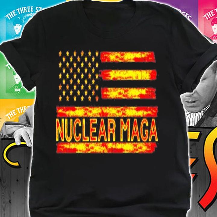 Nuclear Maga USA Flag Shirt t-shirt