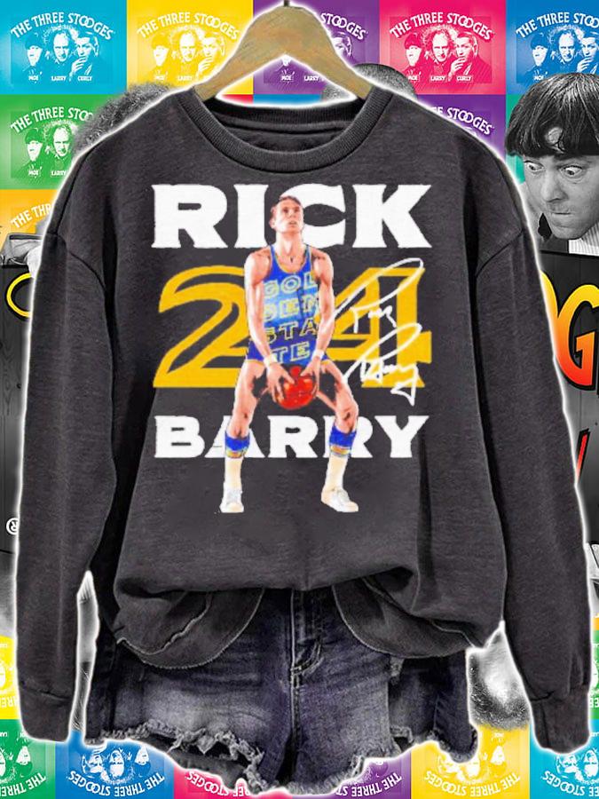 Rick Barry Free Throw Golden State Warriors Basketball Signature Shirt t-shirt