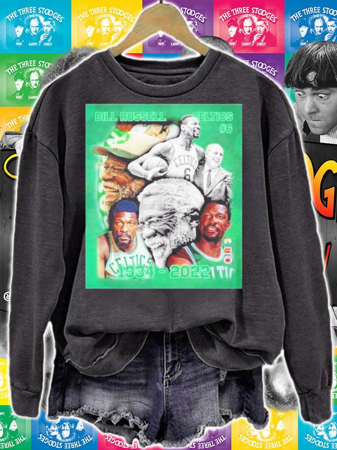 RIP Bill Russell 1934-2022 Boston Celtics #6 Shirt t-shirt