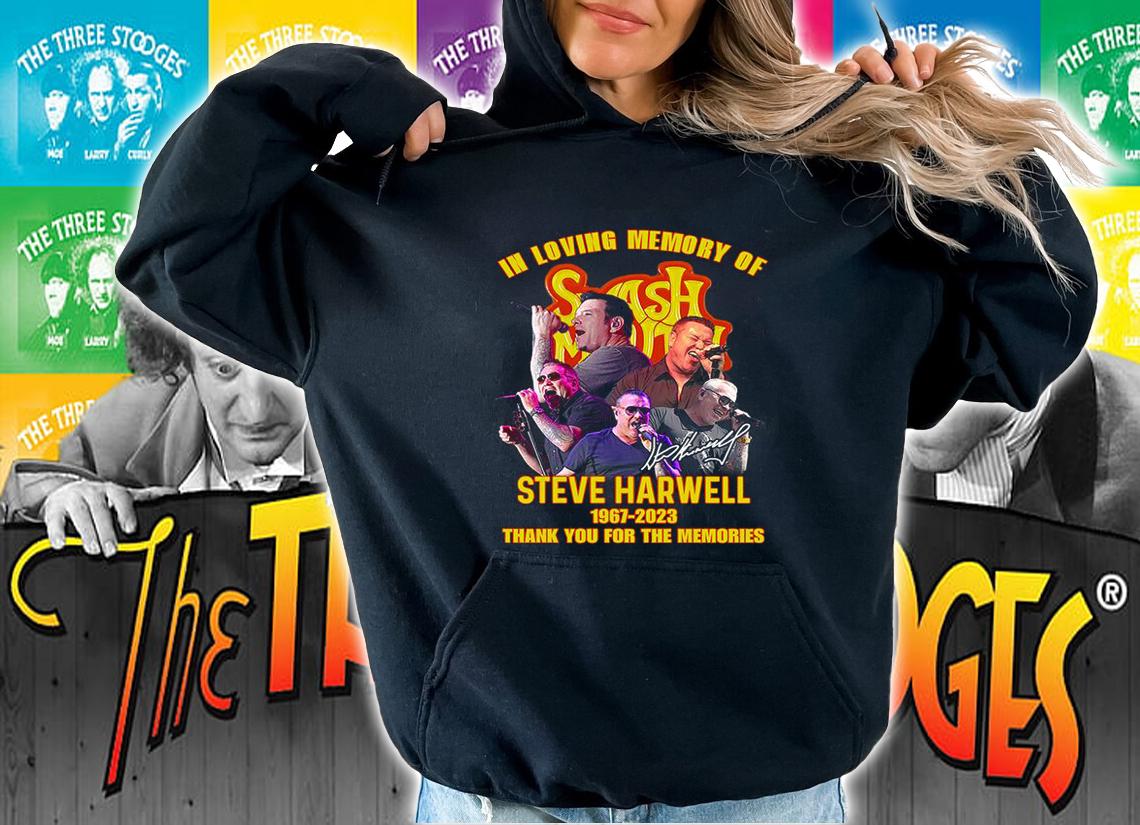 In Loving Memory Of Smash Mouth Steve Harwell 1967-2023 Signature t-shirt