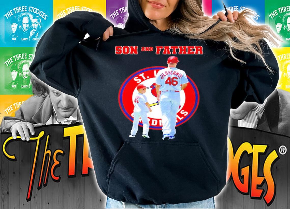 St Louis Cardinals Paul Goldschmidt son and father shirt t-shirt hoodie