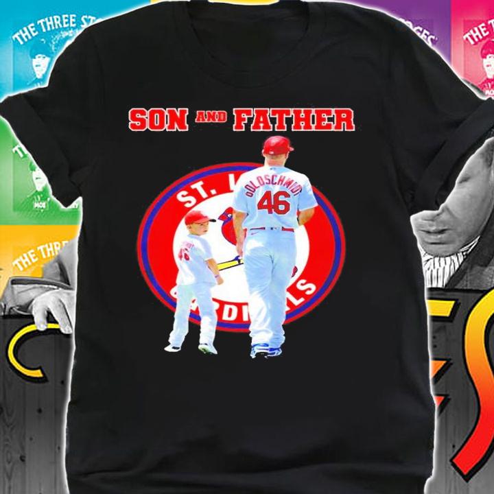 St Louis Cardinals Paul Goldschmidt son and father shirt t-shirt shirt