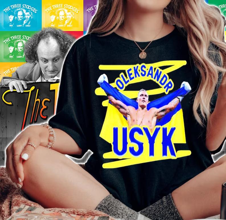 The Winner Oleksandr Usyk Boxing Shirt t-shirt woman shirt