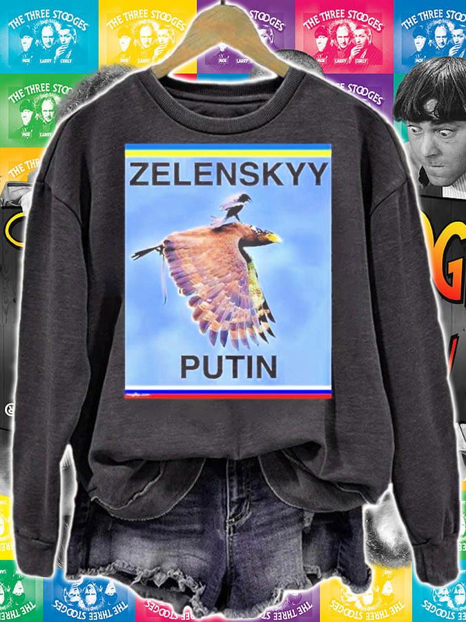 Zelensky And Putin Eagles Meme Shirt t-shirt sweatshirt