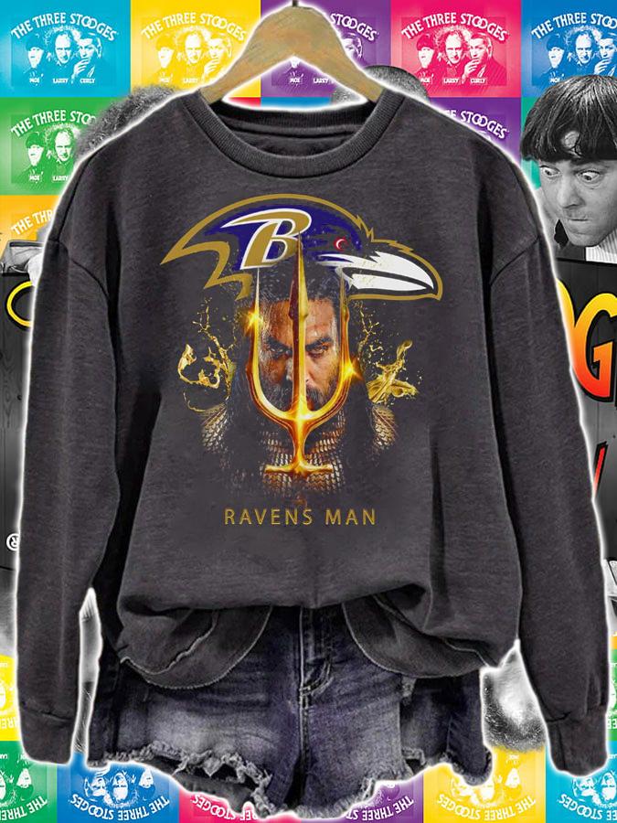 Aquaman Ravens Man Baltimore Ravens t-shirt