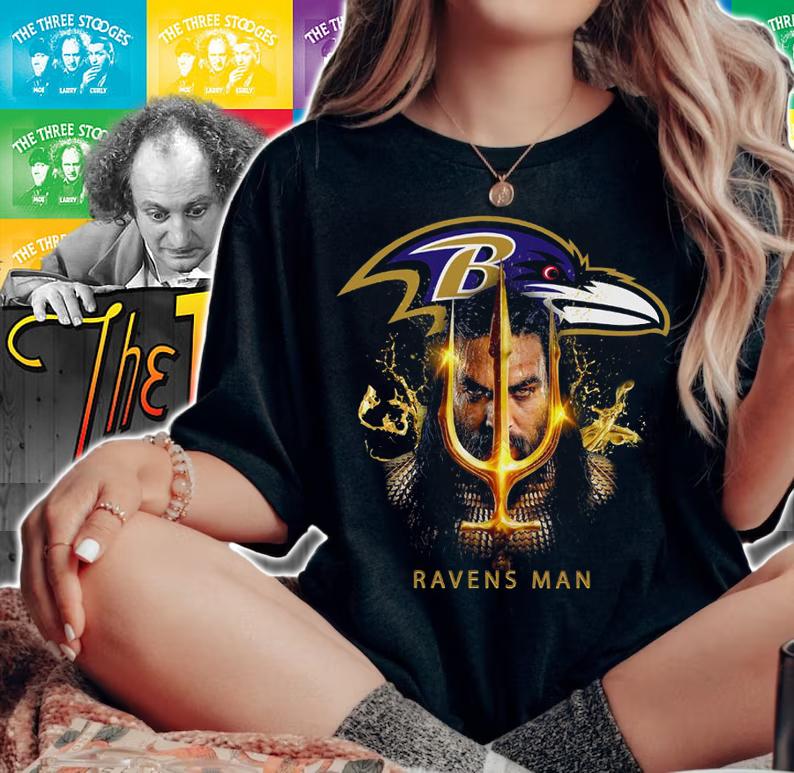 Aquaman Ravens Man Baltimore Ravens t-shirt